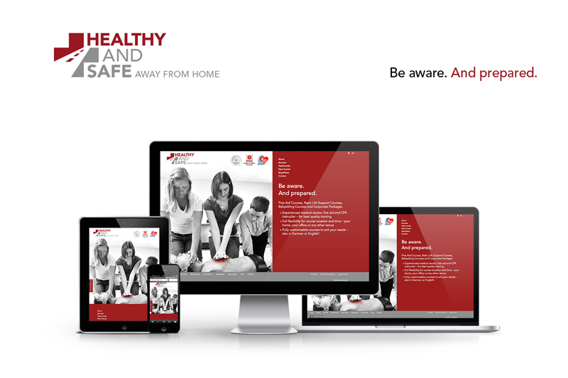 Web design Healthy and Safe